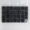Jewelry Made By Me Letter Bead Box - Pkg of 1,600, Black Beads, White Letters
